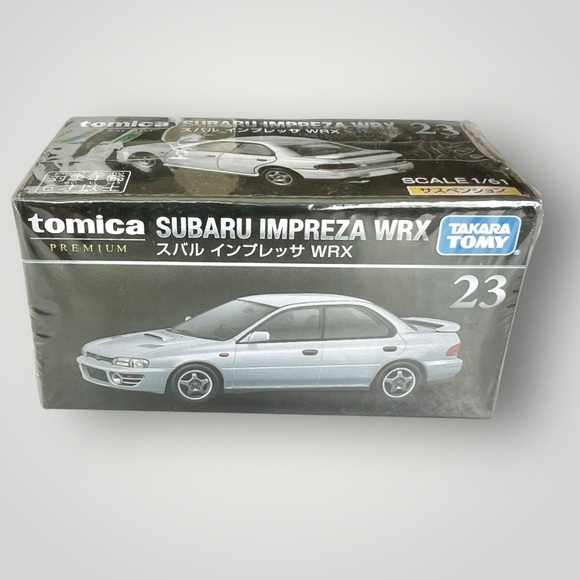 Takara Tomy Other - Tomica Premium Subaru Impreza WRX  1:61 Diecast Car Model Toy 23 Silver New
